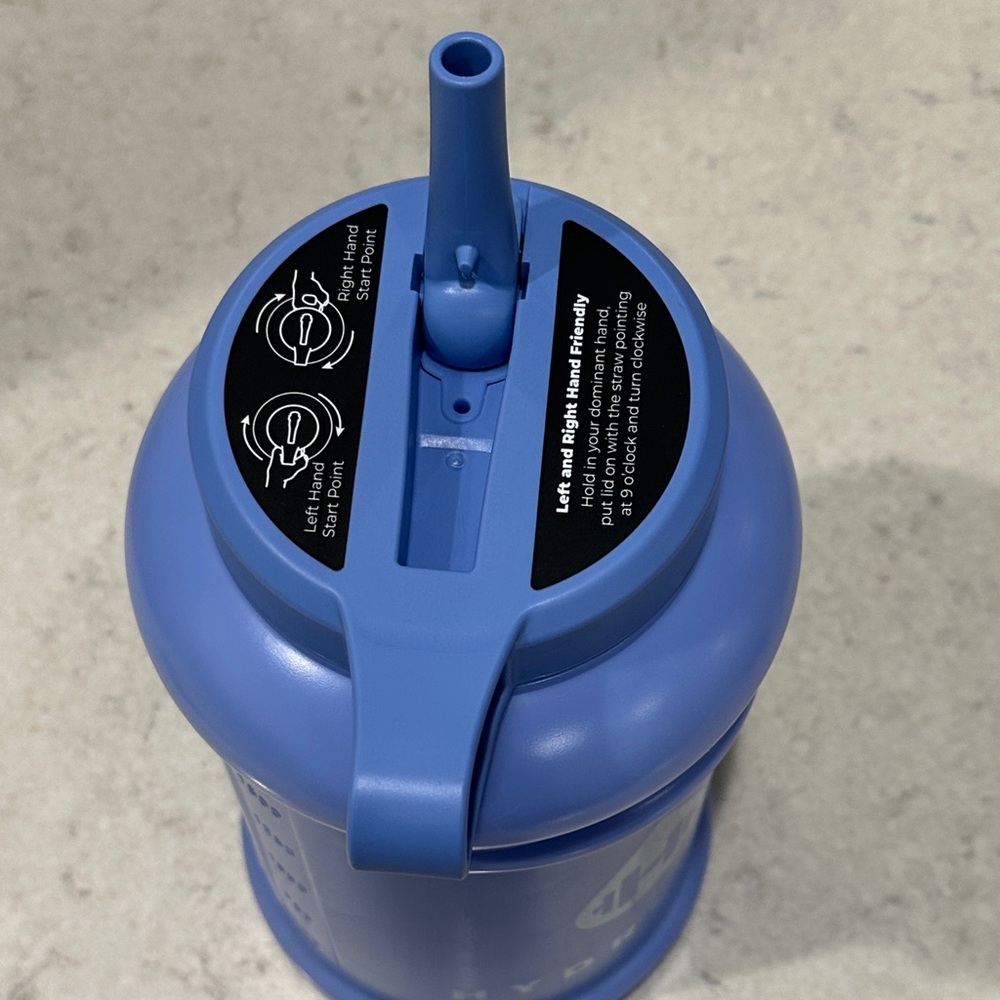 HydroJug Light Blue Water Bottle LE, Sold Out Color - Picture 4 of 6